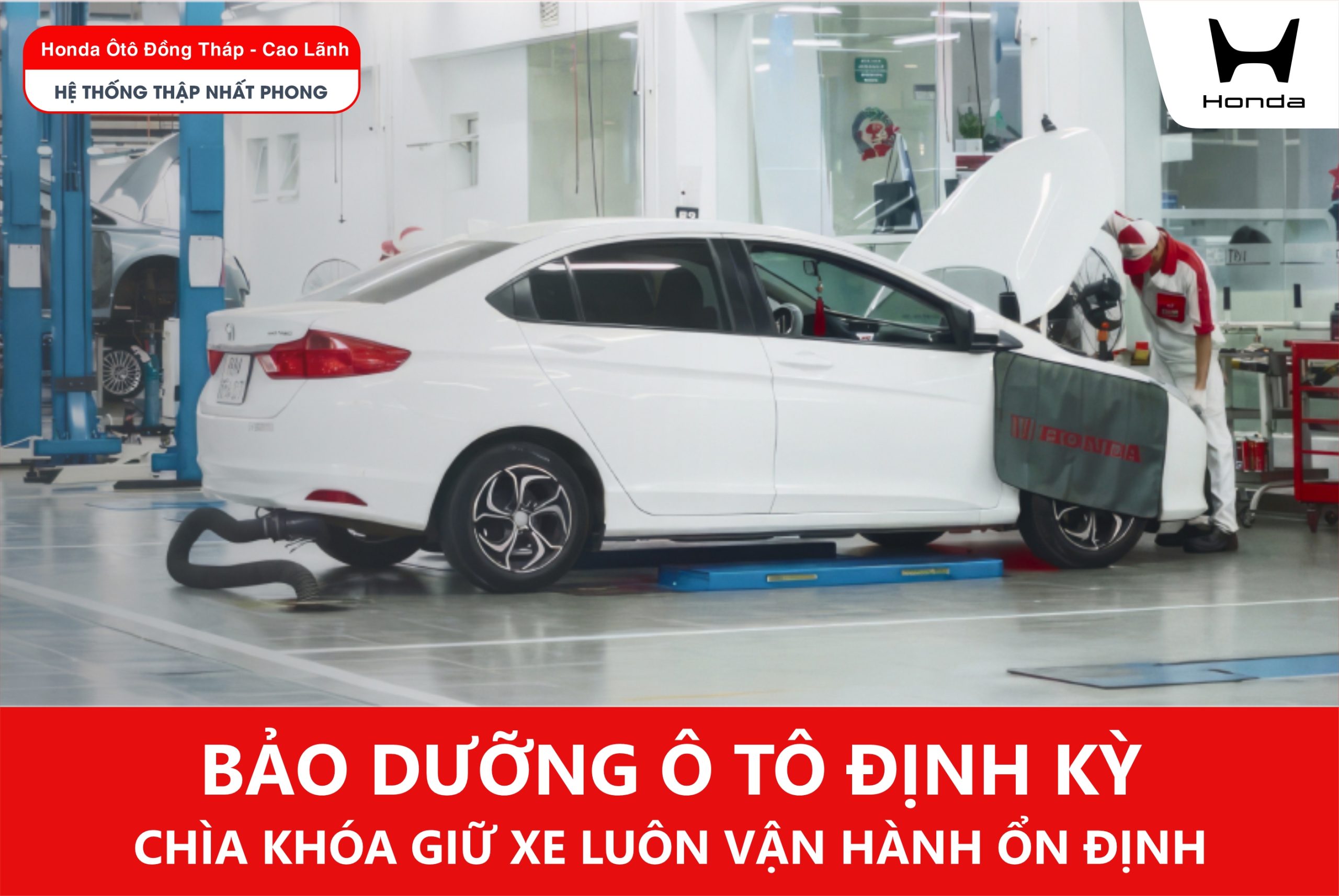 Bảo dưỡng ô tô định kuf là chìa khóa giữ xe luôn vận hành ổn định