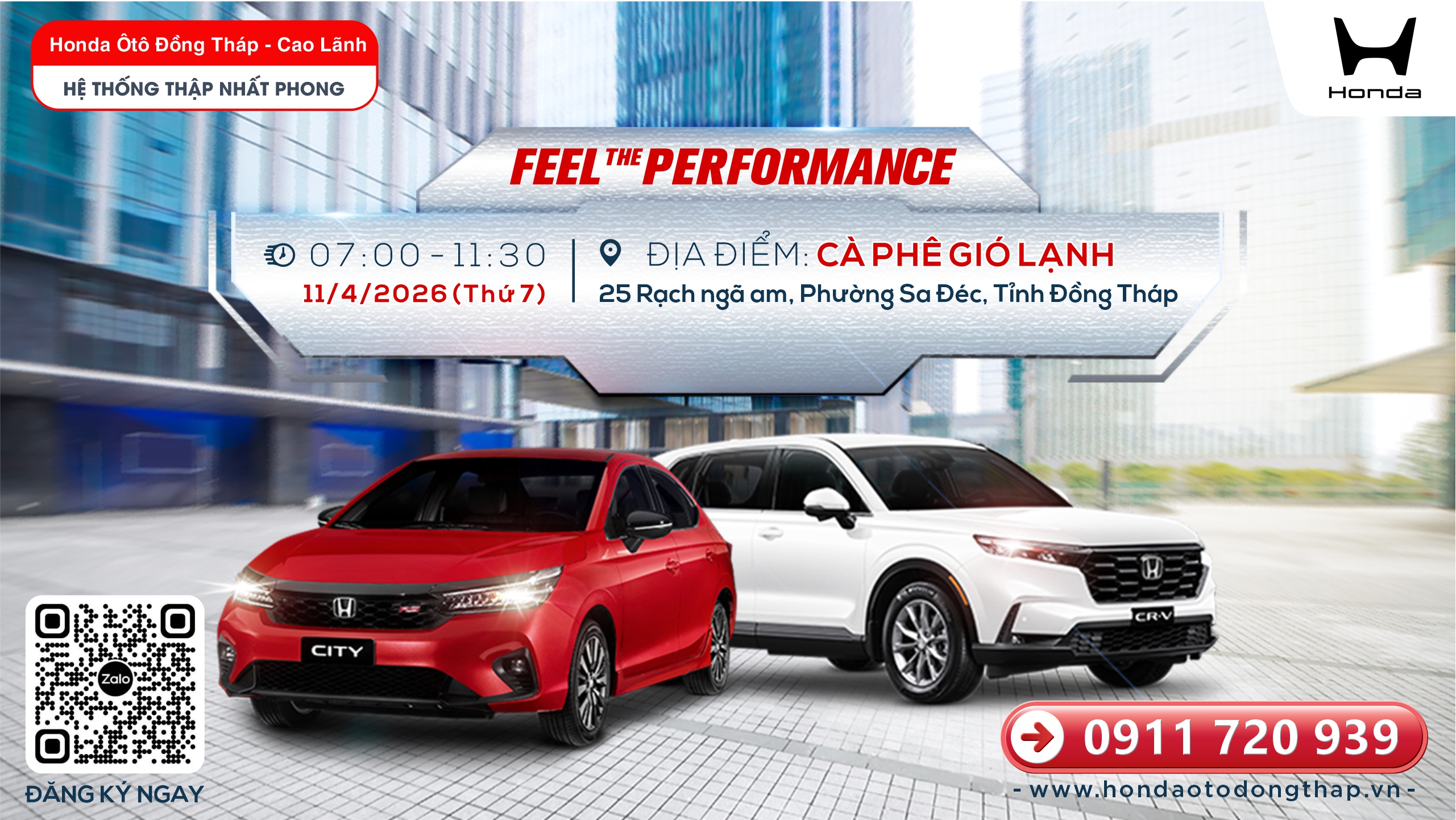 LÁI TRỌN ĐAM MÊ - TRẢI NGHIỆM CÁC DÒNG HONDA HYBRID TIẾT KIỆM NHIÊN LIỆU NGAY TẠI SA ĐÉC